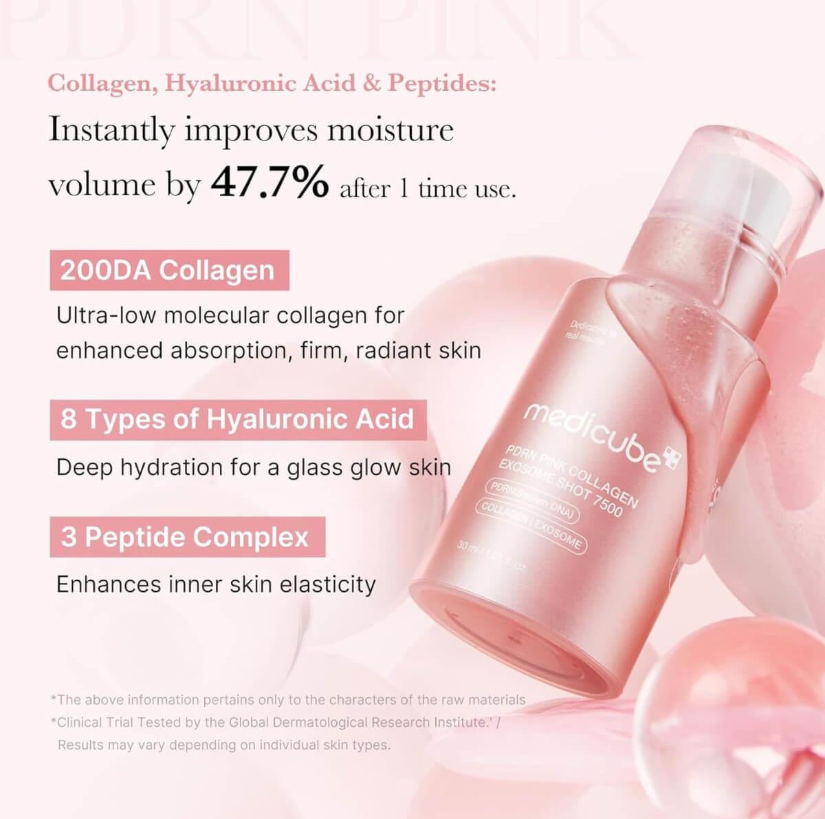 PDRN pink exosome shot 7500 30ml Medicube