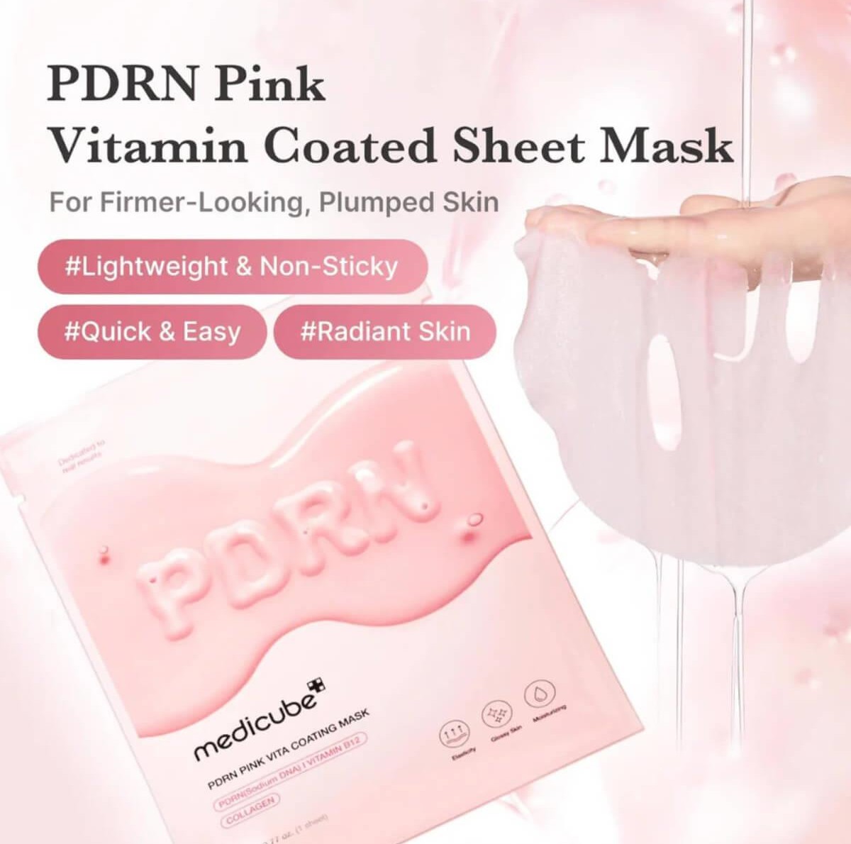 PDRN pink vita coating mask 22g Medicube