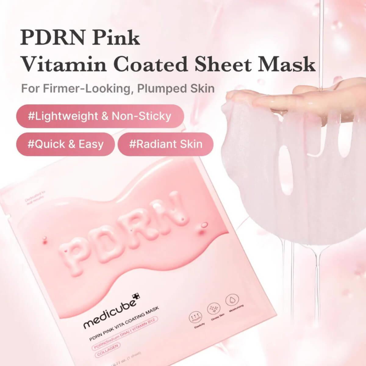 PDRN pink vita coating mask 22g Medicube
