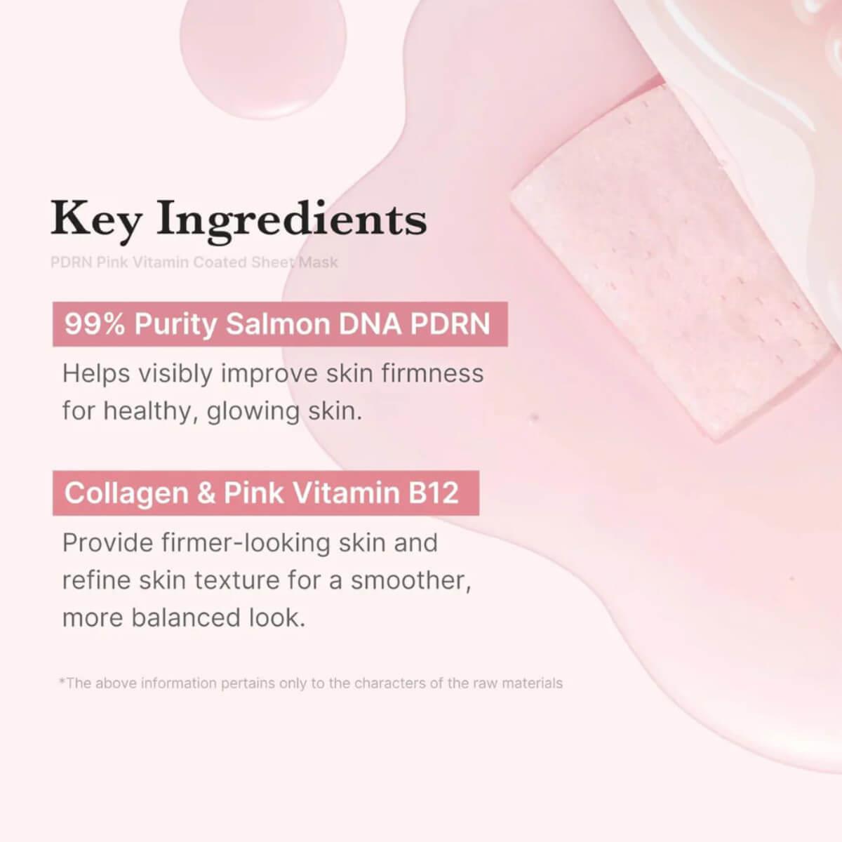 PDRN pink vita coating mask 22g Medicube