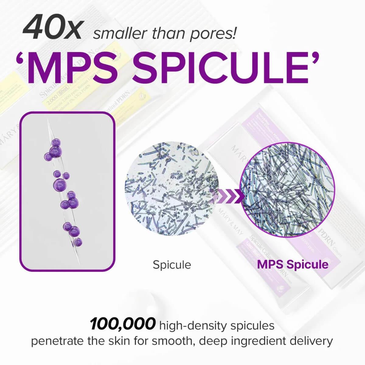 Spicule collagen PDRN cream 15g Mary&May