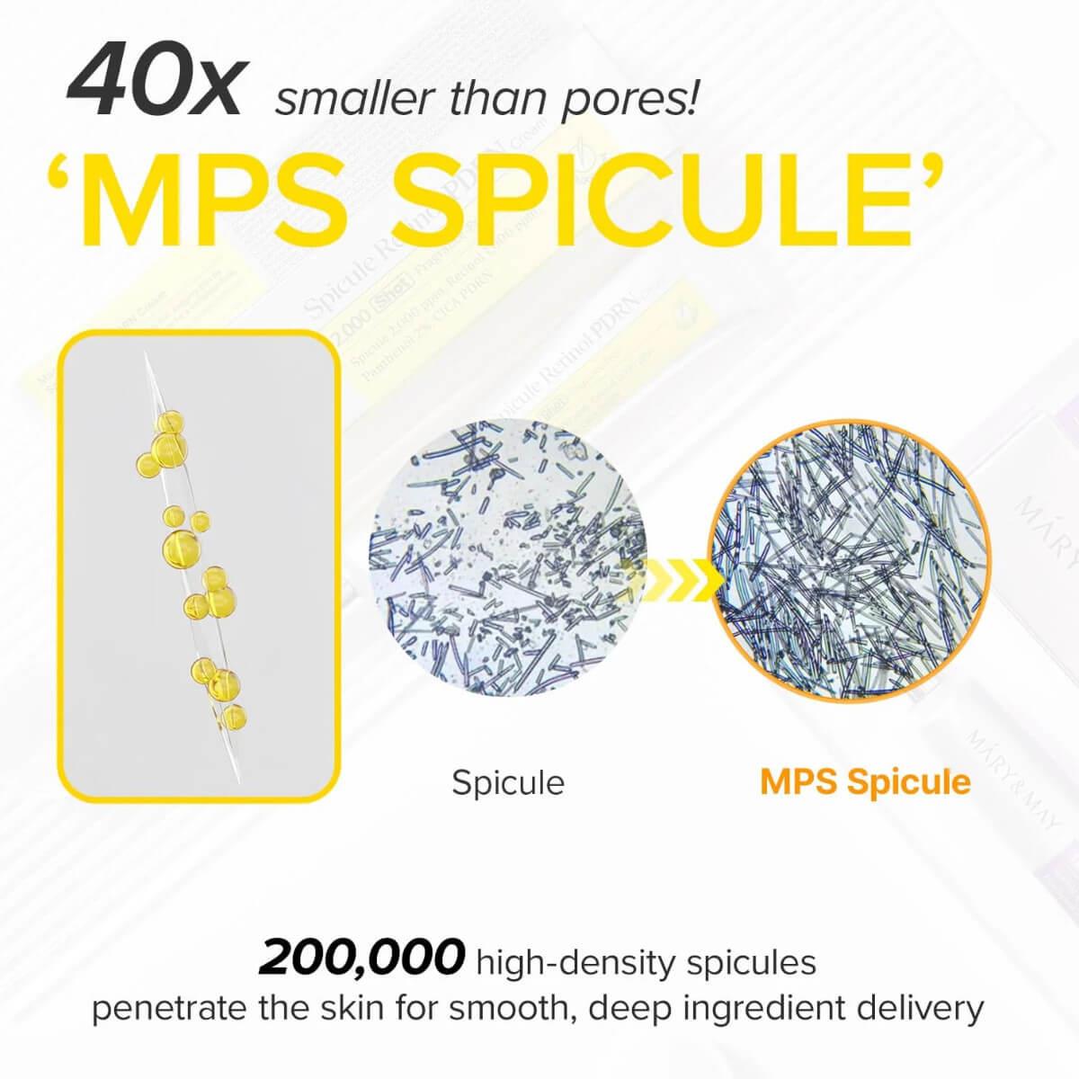 Spicule retinol PDRN cream 15g Mary&May