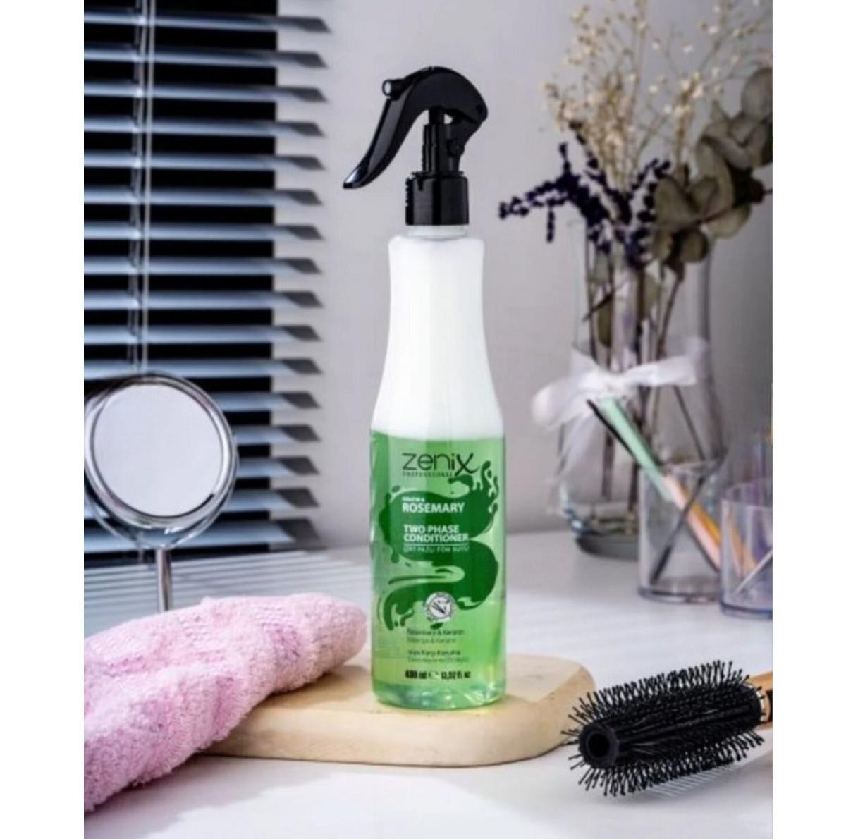 Two Phase keratin & Rosemary 400ml Zenix