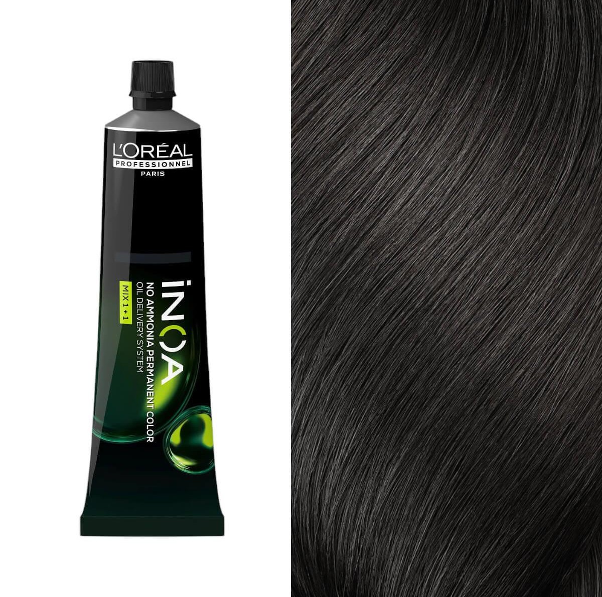 Hair dye inoa 5.1 light brown sandre 60ml L’Oreal