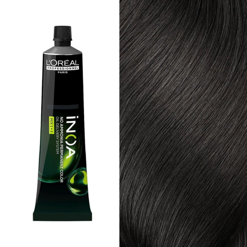 Hair dye inoa 5.1 light brown sandre 60ml L’Oreal