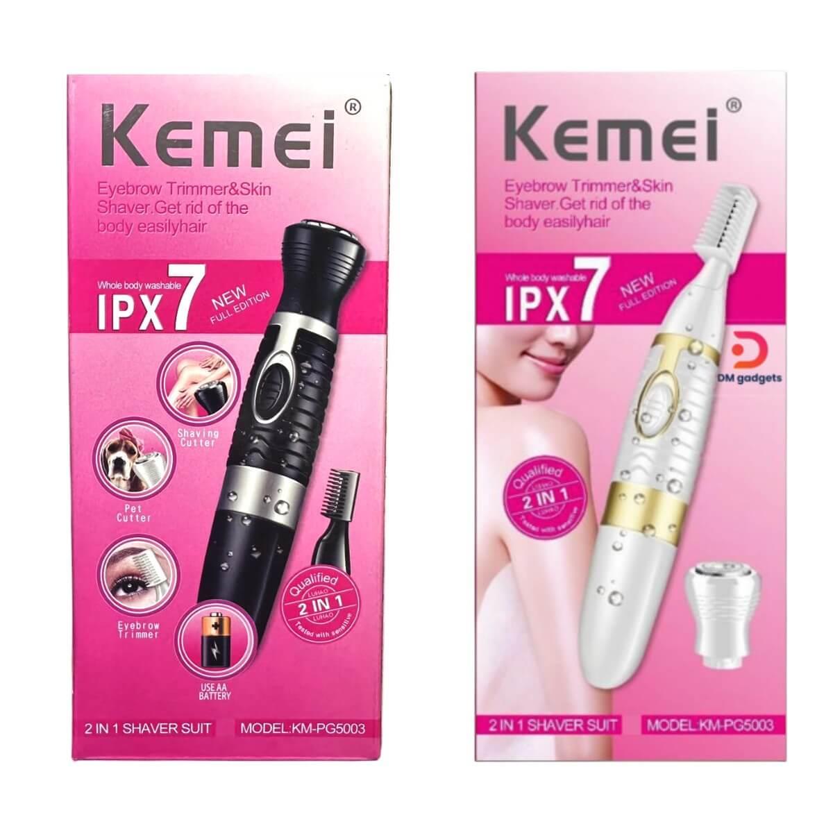 Kemei Eyebrow Trimmer & Skin Shaver KM-PG5003