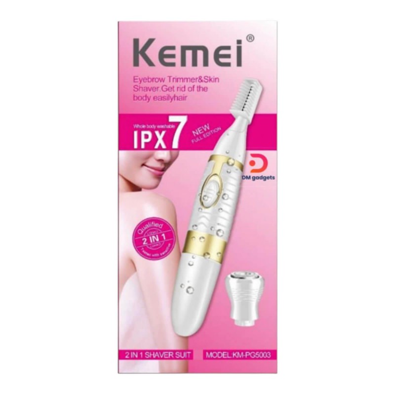 Kemei Eyebrow Trimmer & Skin Shaver KM-PG5003