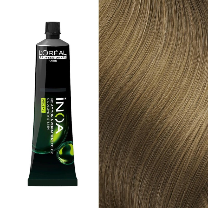 Hair dye inoa 8.34 Light Blonde Golden Copper 60ml L'Oréal