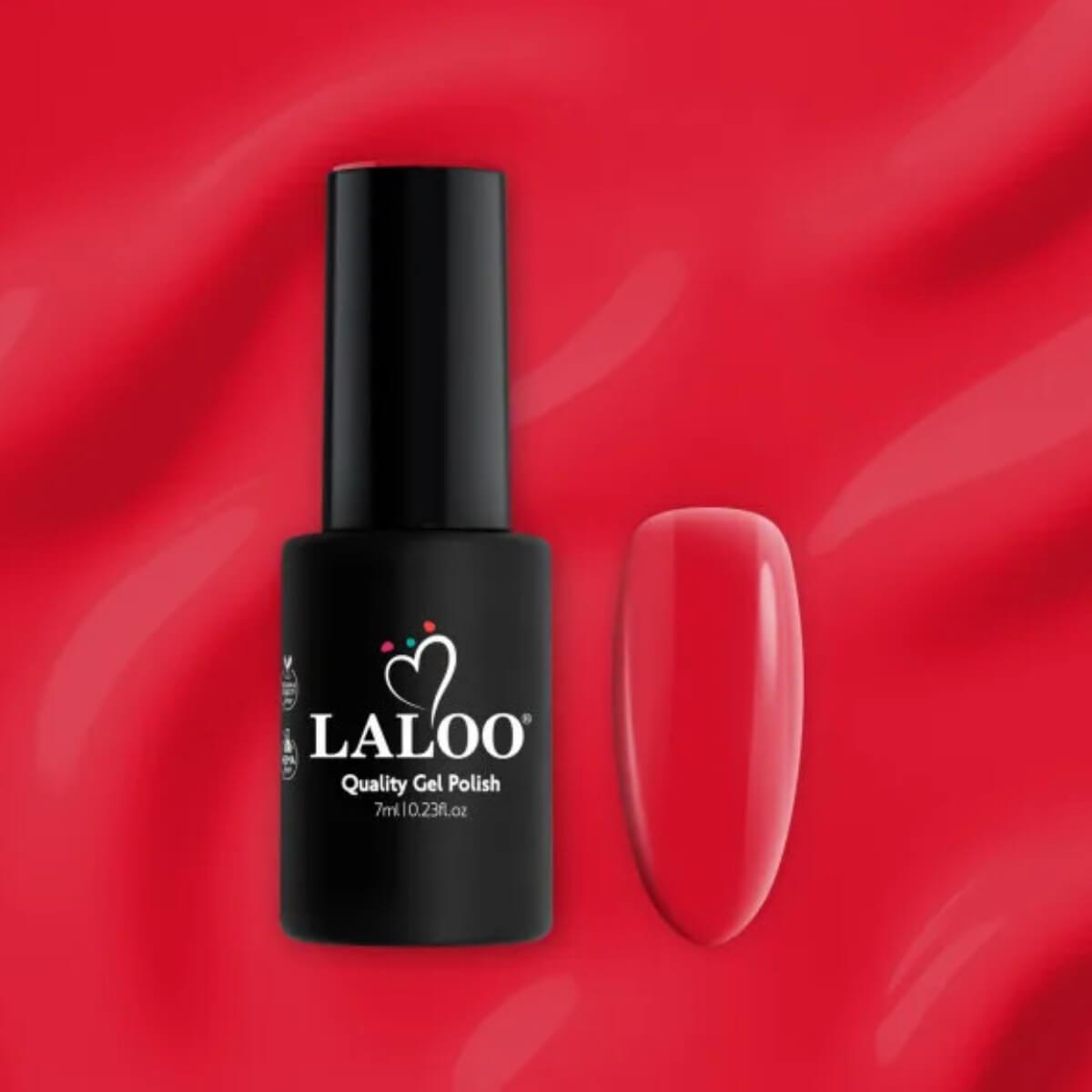 Semi-permanent gel polish 258 red 7ml Laloo