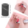 Mandrel Wheel Spare Parts Black 80 Gritt- 50pcs