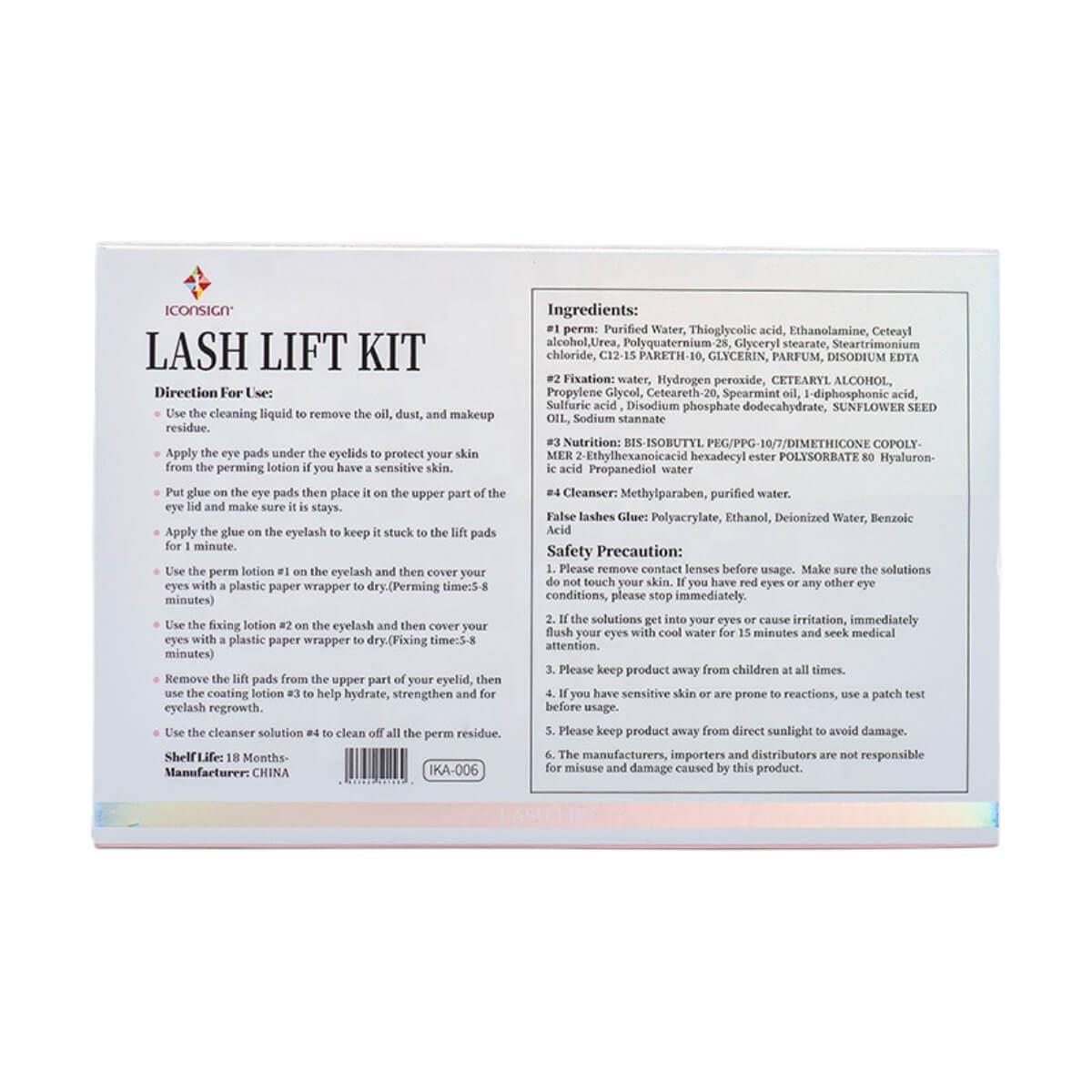 Eyelash Lifting Kit Iconsign
