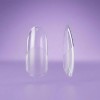 Half buffed soft gel tips oval 504pcs Vi Pro
