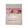 Eyebrow stencil stickers
