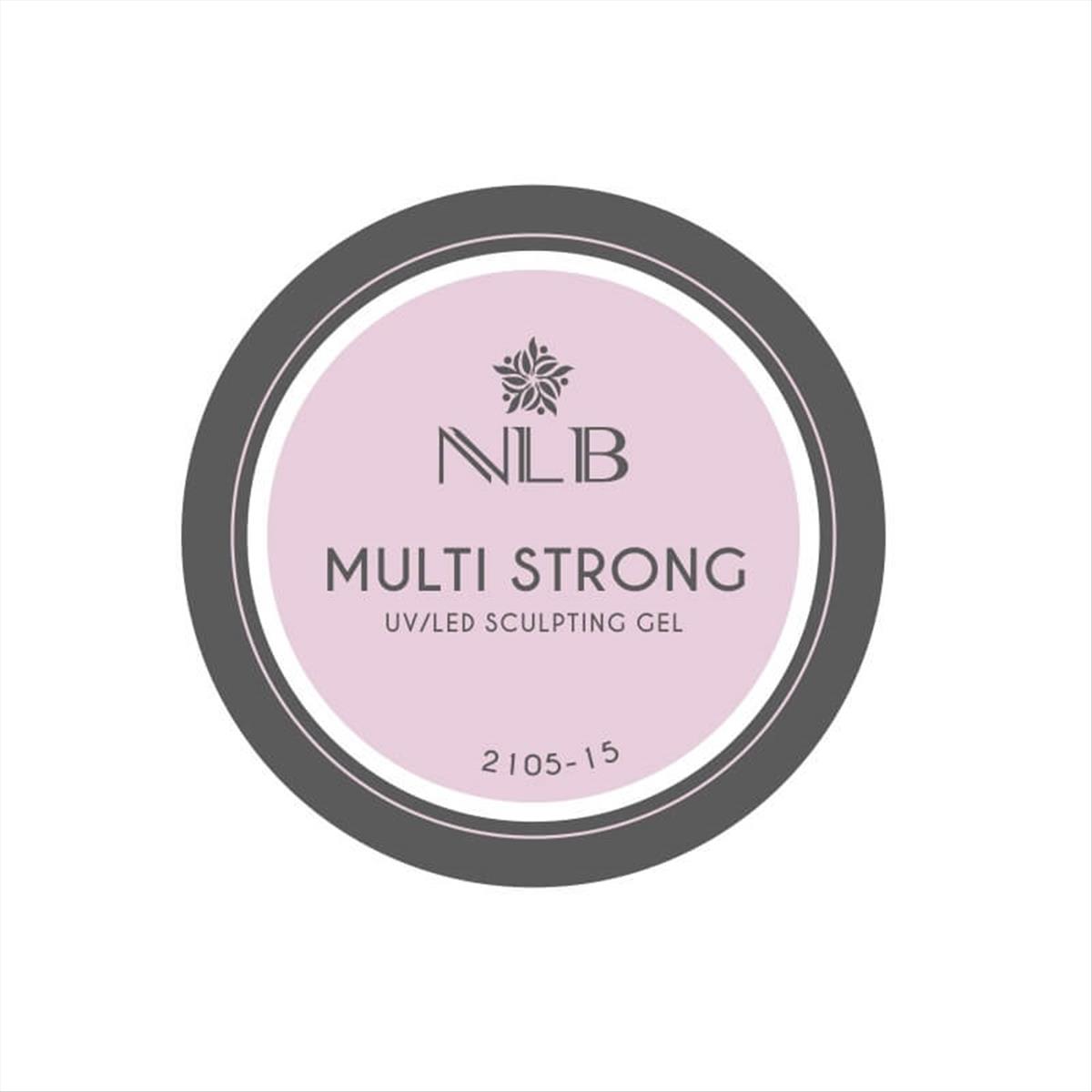 NLB Multi Strong Uv/Led Sculpting Gel Clear 15ml