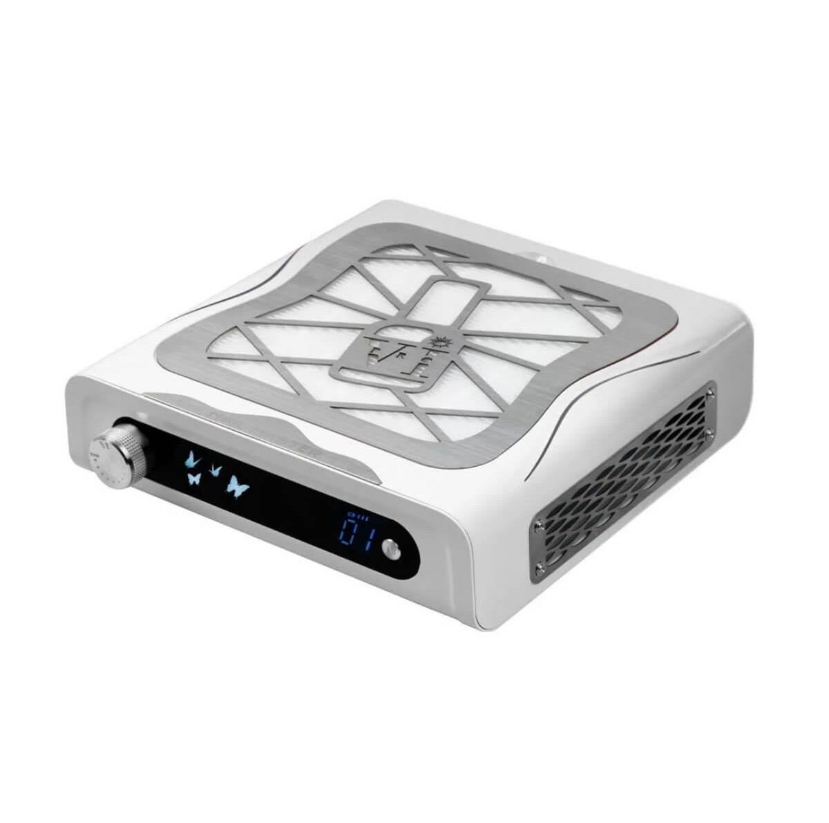 Απορροφητήρας Σκόνης Νυχιών Ασύρματος Pearl White 60w Vi Pro