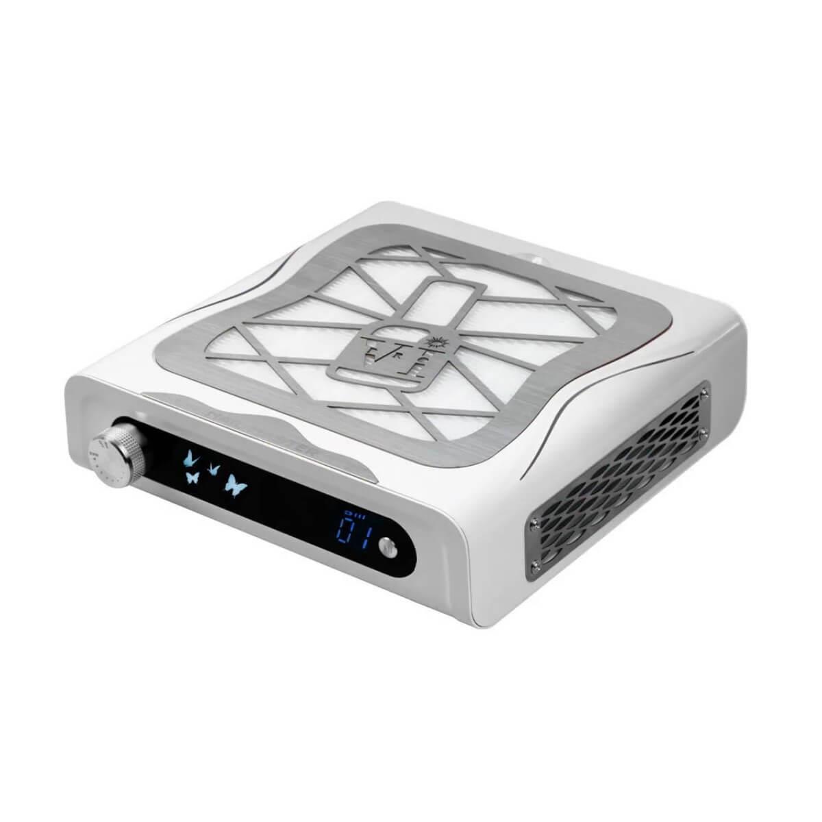 Απορροφητήρας Σκόνης Νυχιών Ασύρματος Pearl White 60w Vi Pro