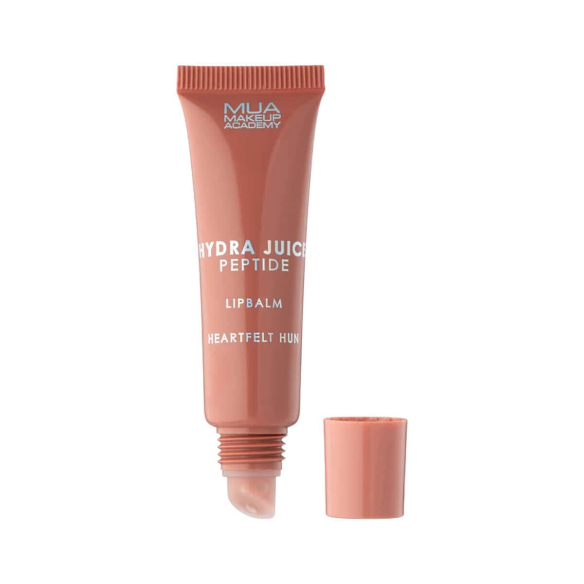 Hydra juice peptide lip balm heartfelt hun MUA
