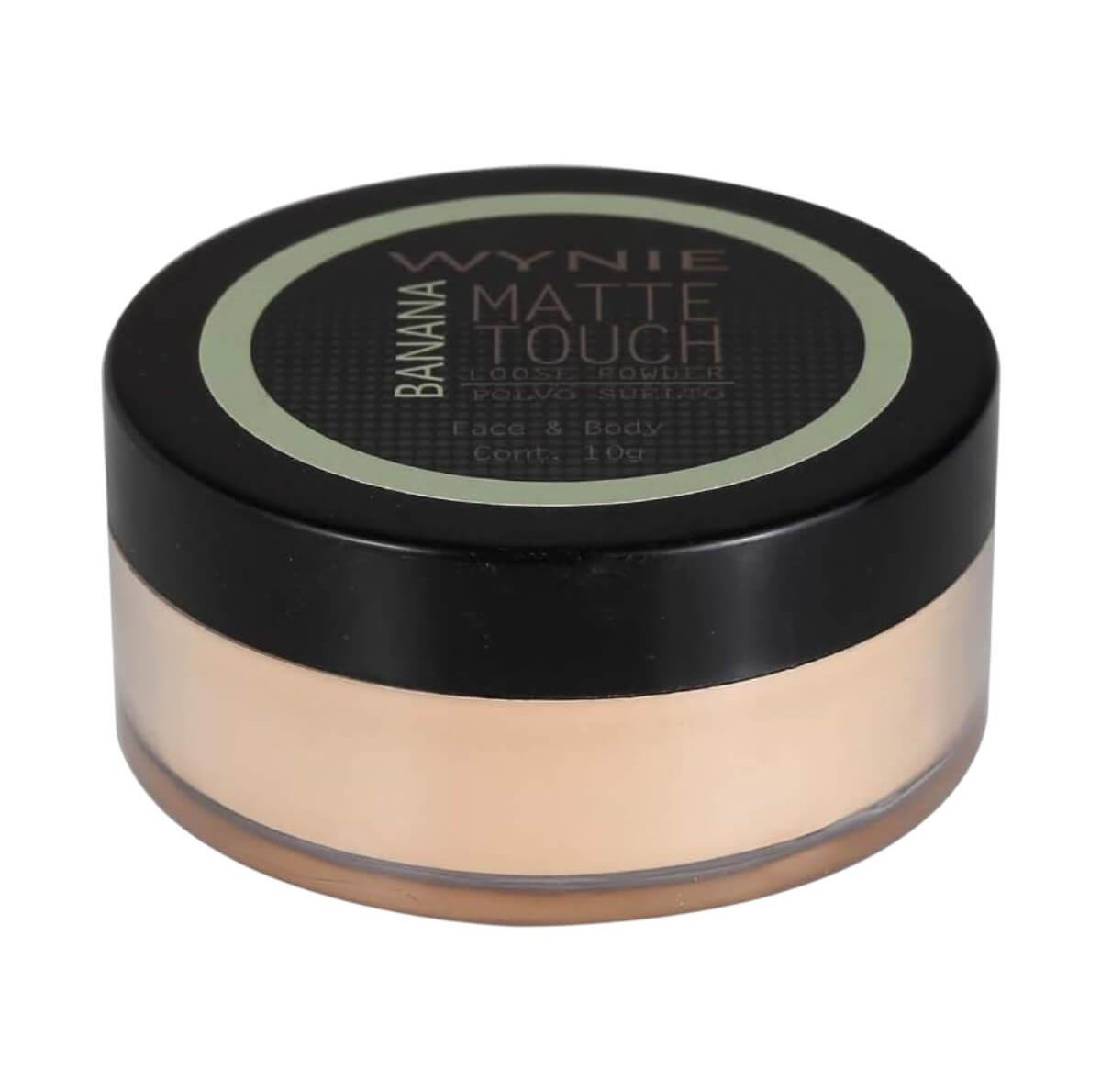 Loose powder matte touch face & body 02 banana 10g Wynie