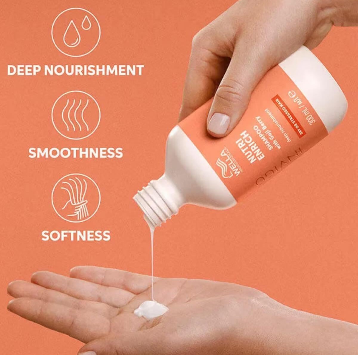 Invigo Nutri-Enrich With Goji Berry Deep Nourishing Shampoo 300ml Wella