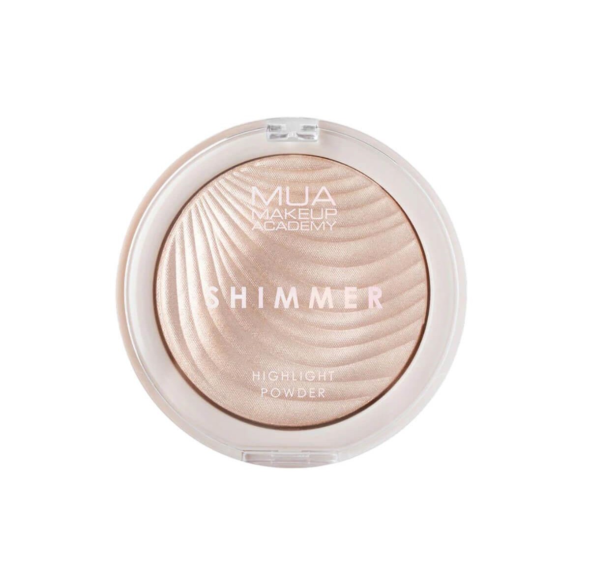 Shimmer highlighter powder MUA