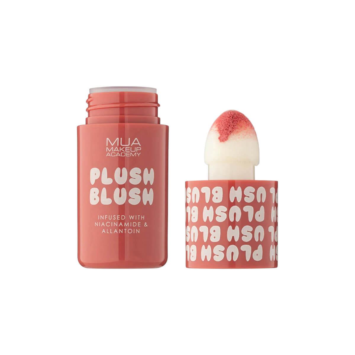 Plush blush dusky rose MUA