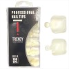 Nail Tips Toe Natural NTS-38 100pcs