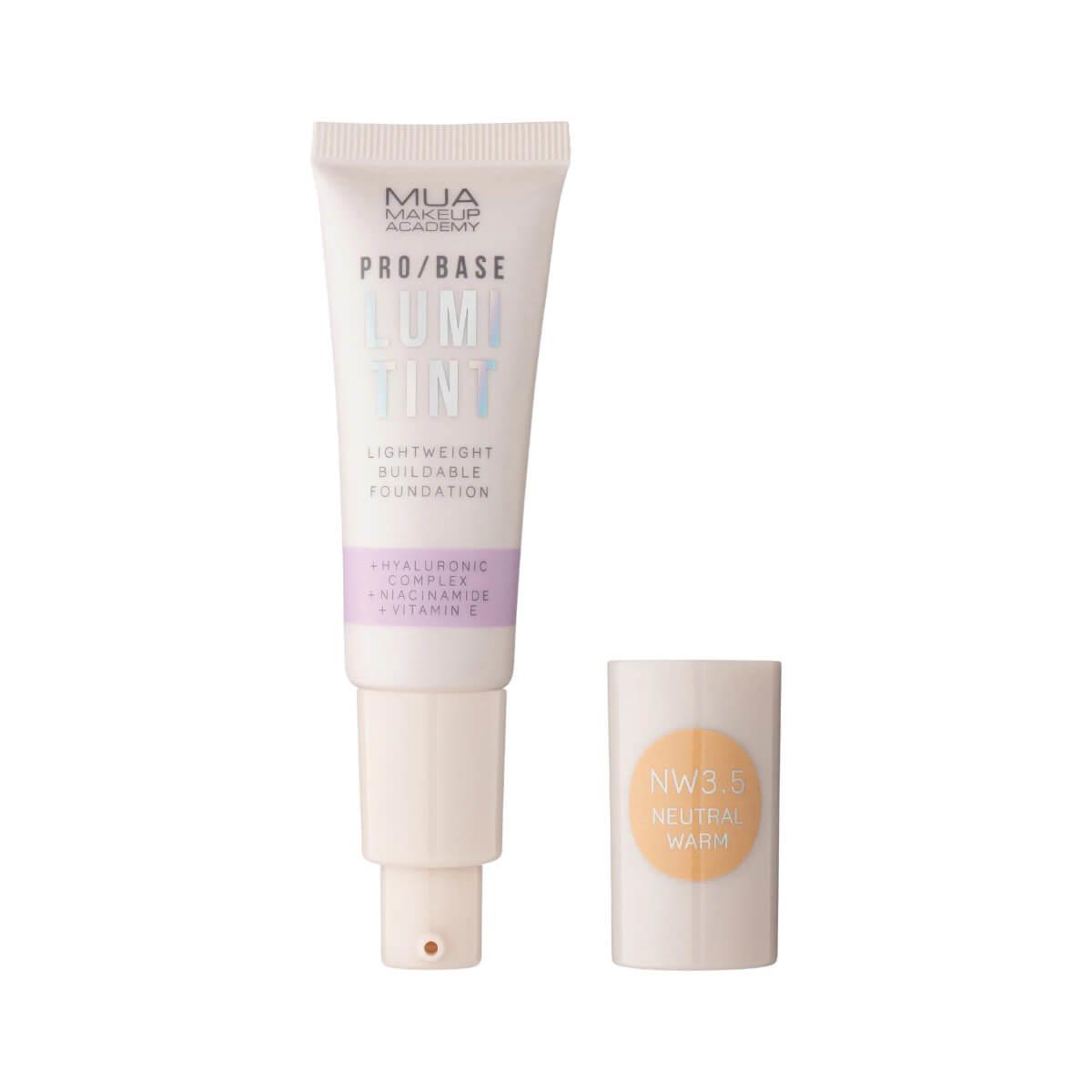 Pro/base lumi tint foundation NW3.5 MUA