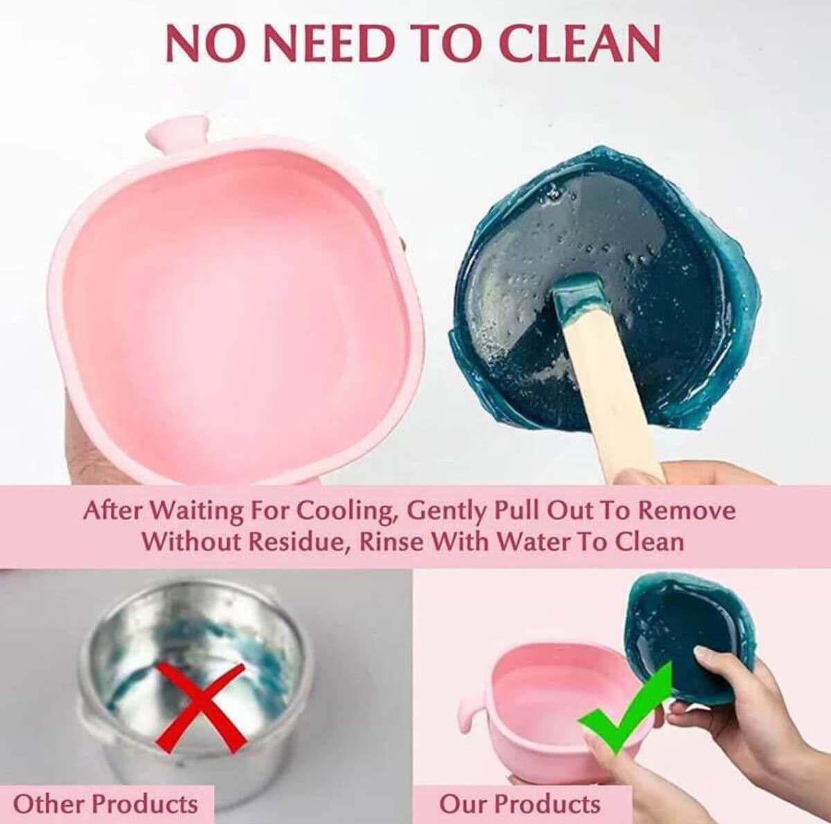 Travel Wax Warmer Silicone 400ml