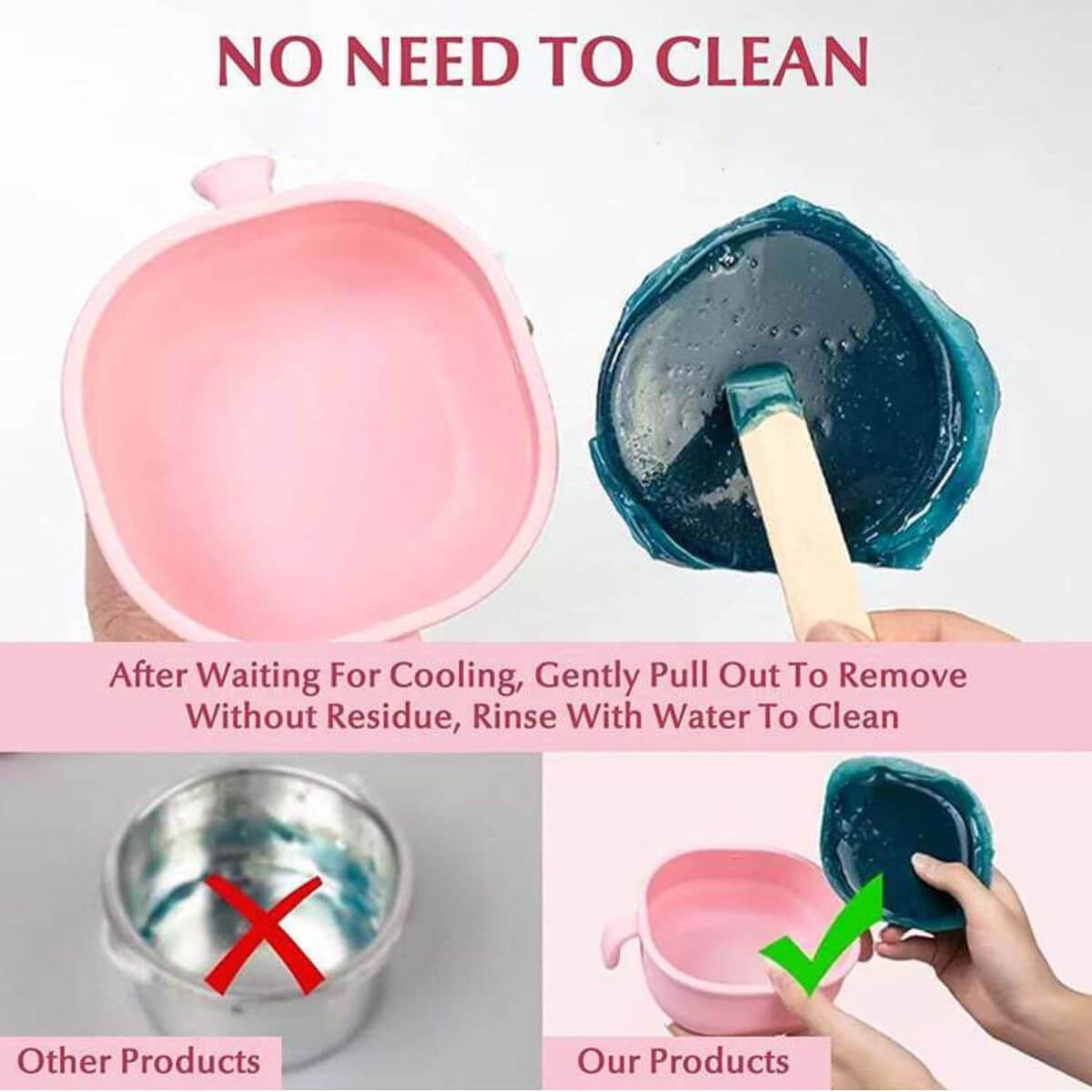 Κεριέρα Αποτρίχωσης Ταξιδιού Wax Warmer Silicone 400ml