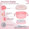 Κεριέρα Αποτρίχωσης Ταξιδιού Wax Warmer Silicone 400ml