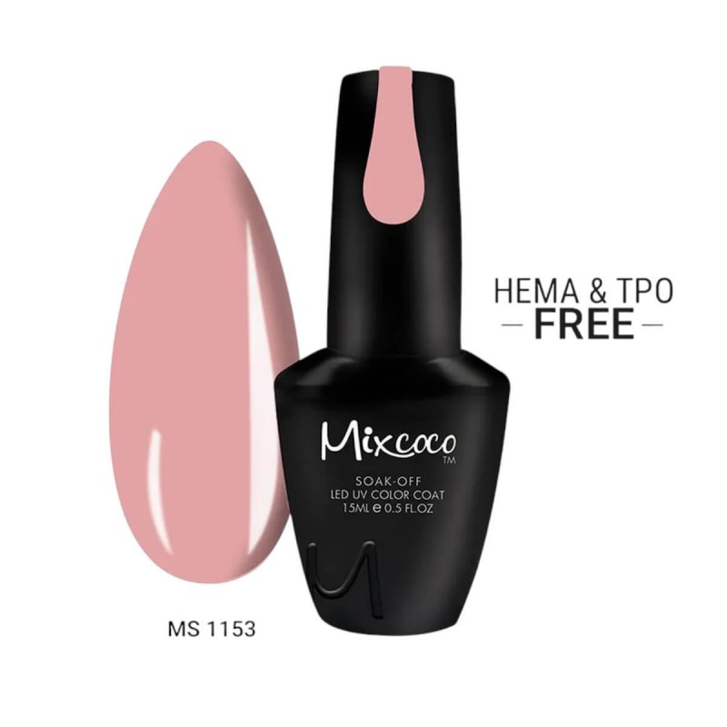 Ημιμόνιμο βερνίκι νυχιών MS1153 σάπιο μήλο 15ml Mixcoco