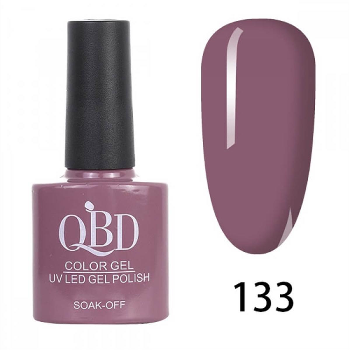 QBD Color Gel Uv/Led Gel Polish Shellac 133 - 10ml