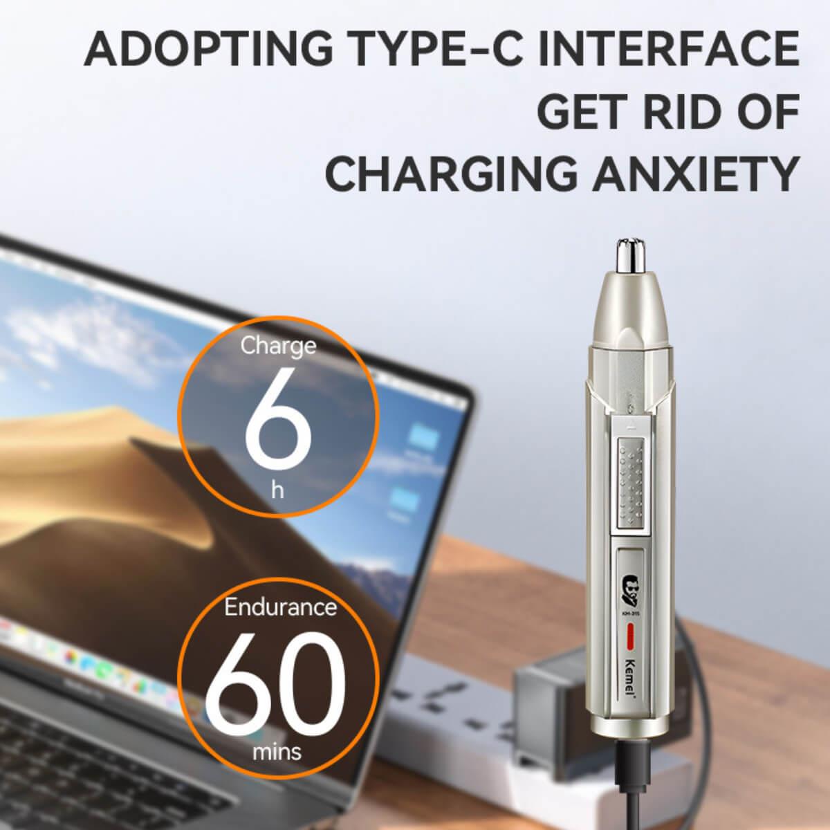 Ξυριστική μηχανή - Trimmer KM-315 Kemei