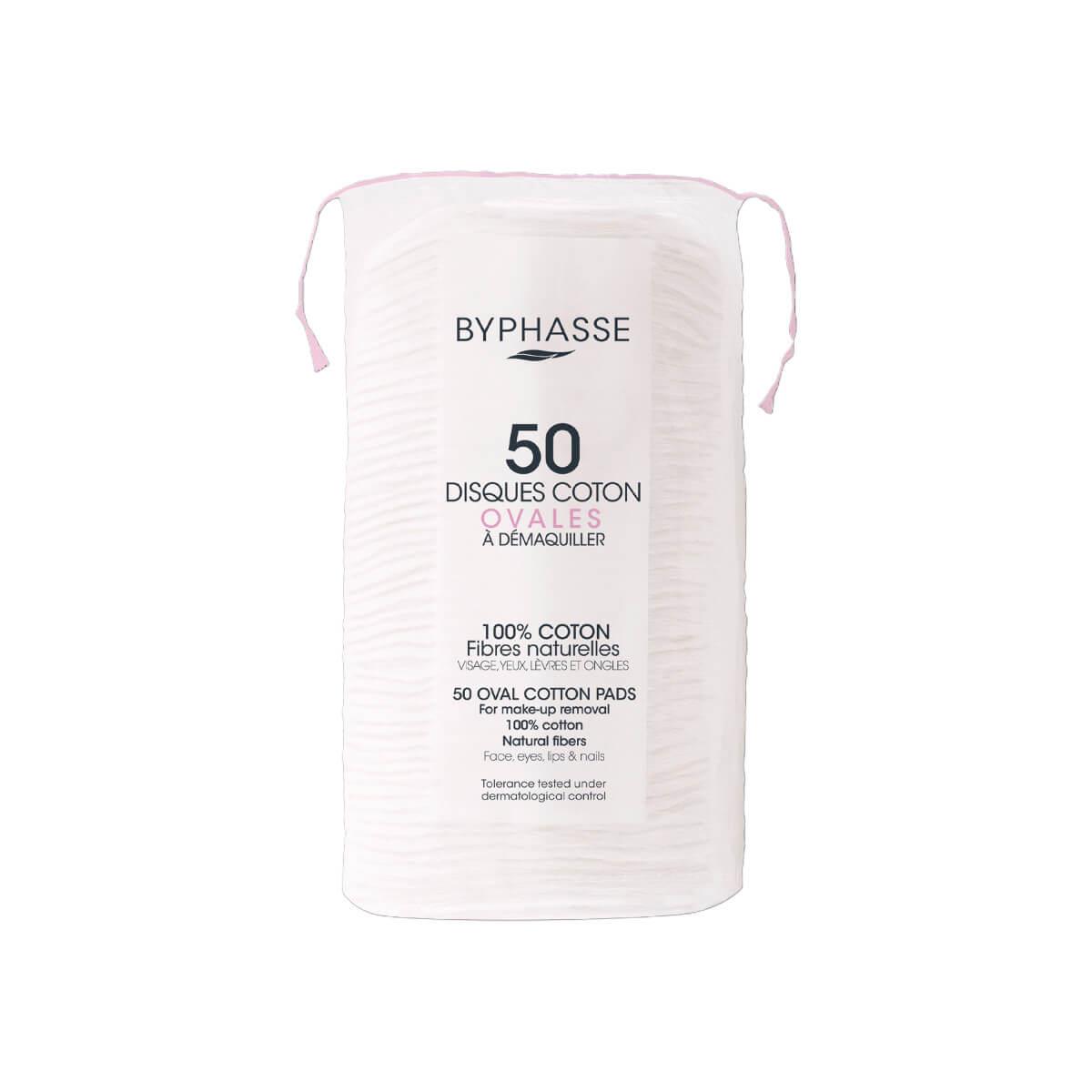 Δίσκοι ντεμακιγιάζ oval 50pcs Byphasse