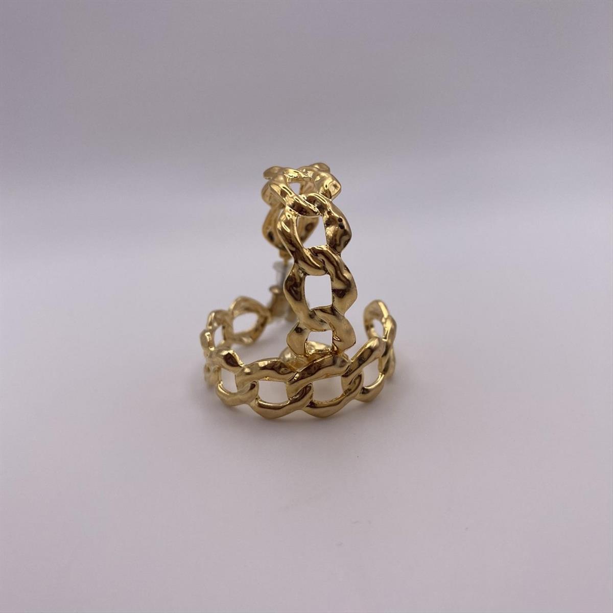 Earring Pho Ring Chain Gold 00906-1-G