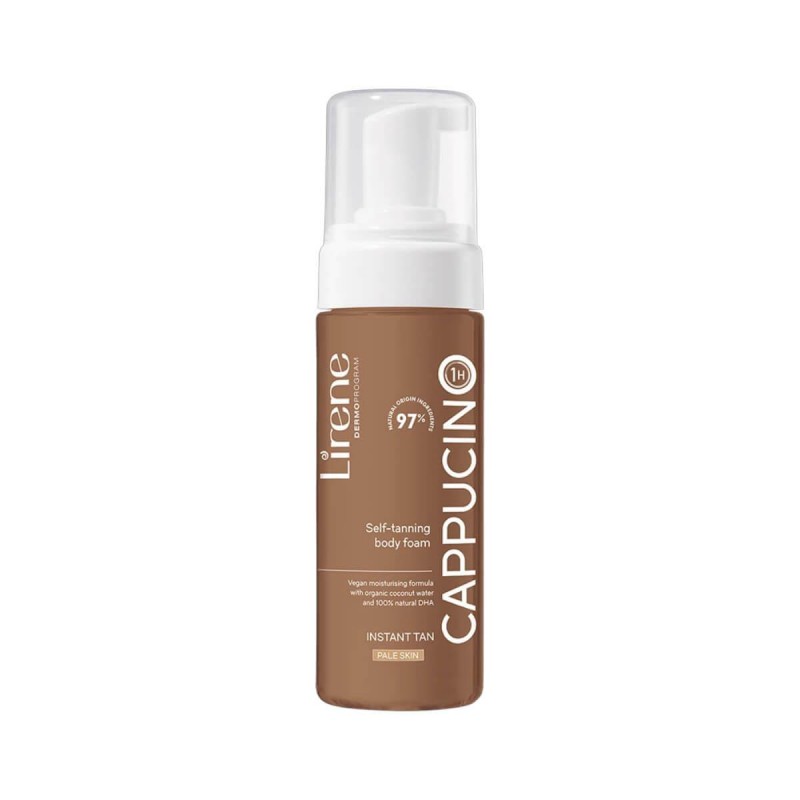 Self-tanning body foam cappucino 150ml Lirene