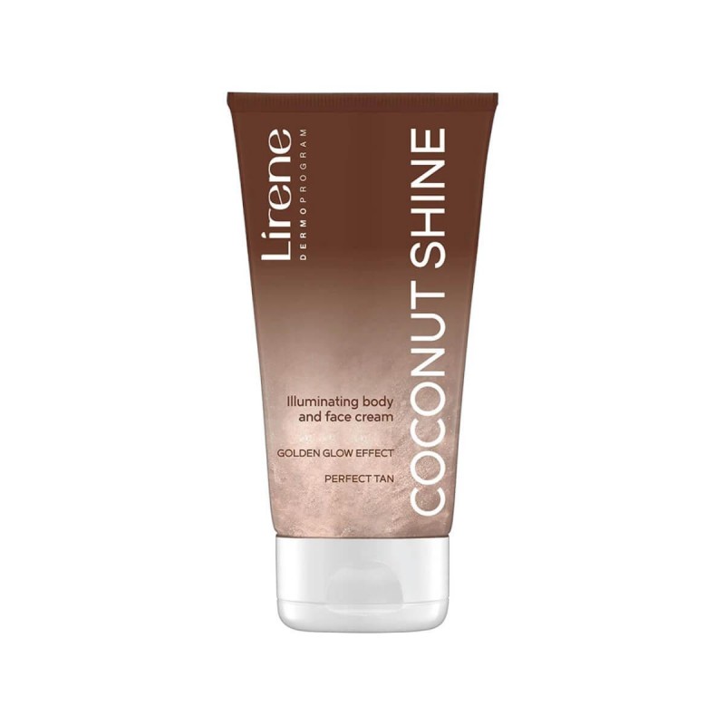 Illuminating body and face cream coconut shine 150ml Lirene