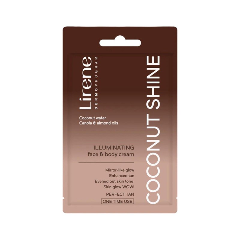 Illuminating body and face cream coconut shine Lirene