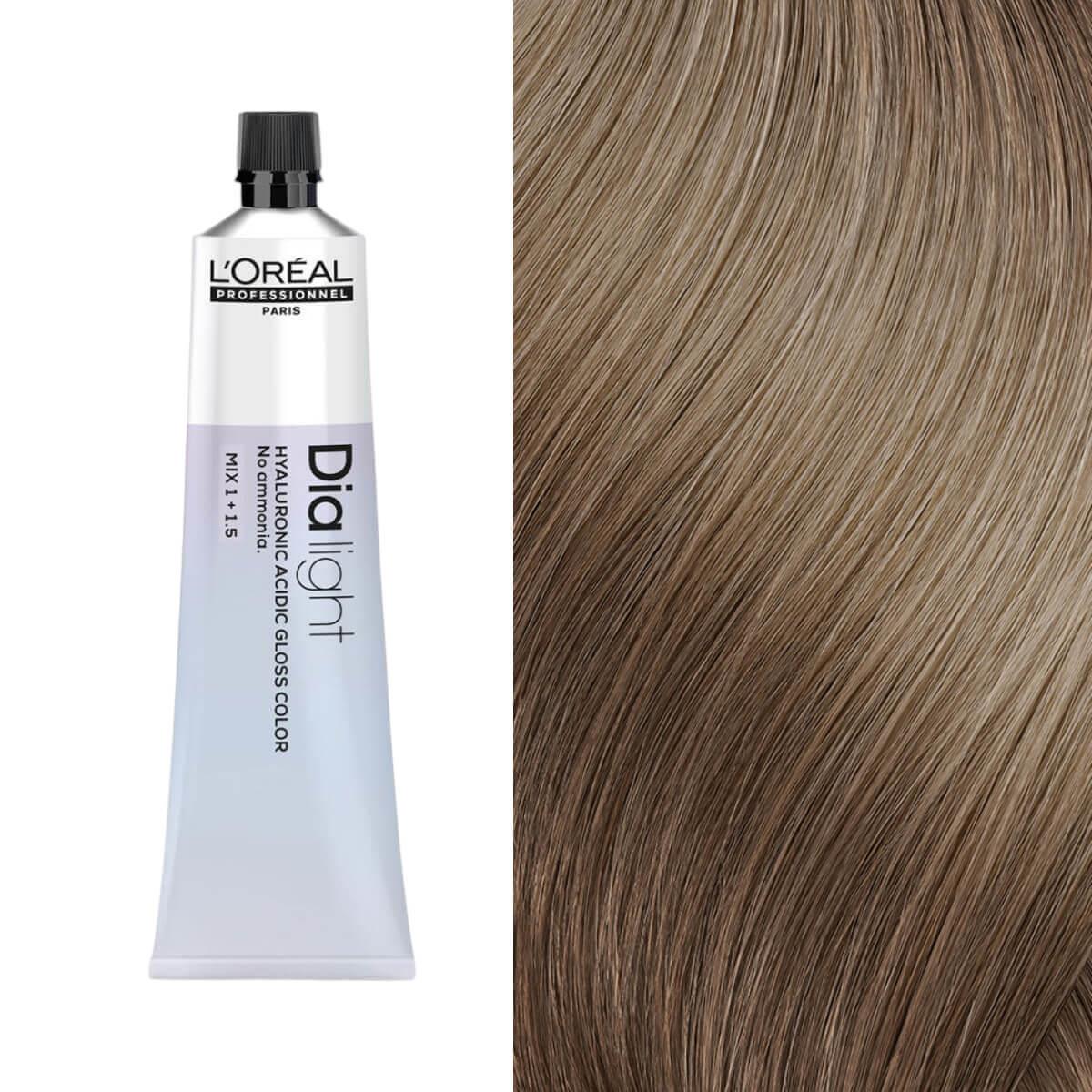 Hair dye dialight 9.12 milkshake very light iridescent ash blonde 60ml​​​​​​ L'Oréal