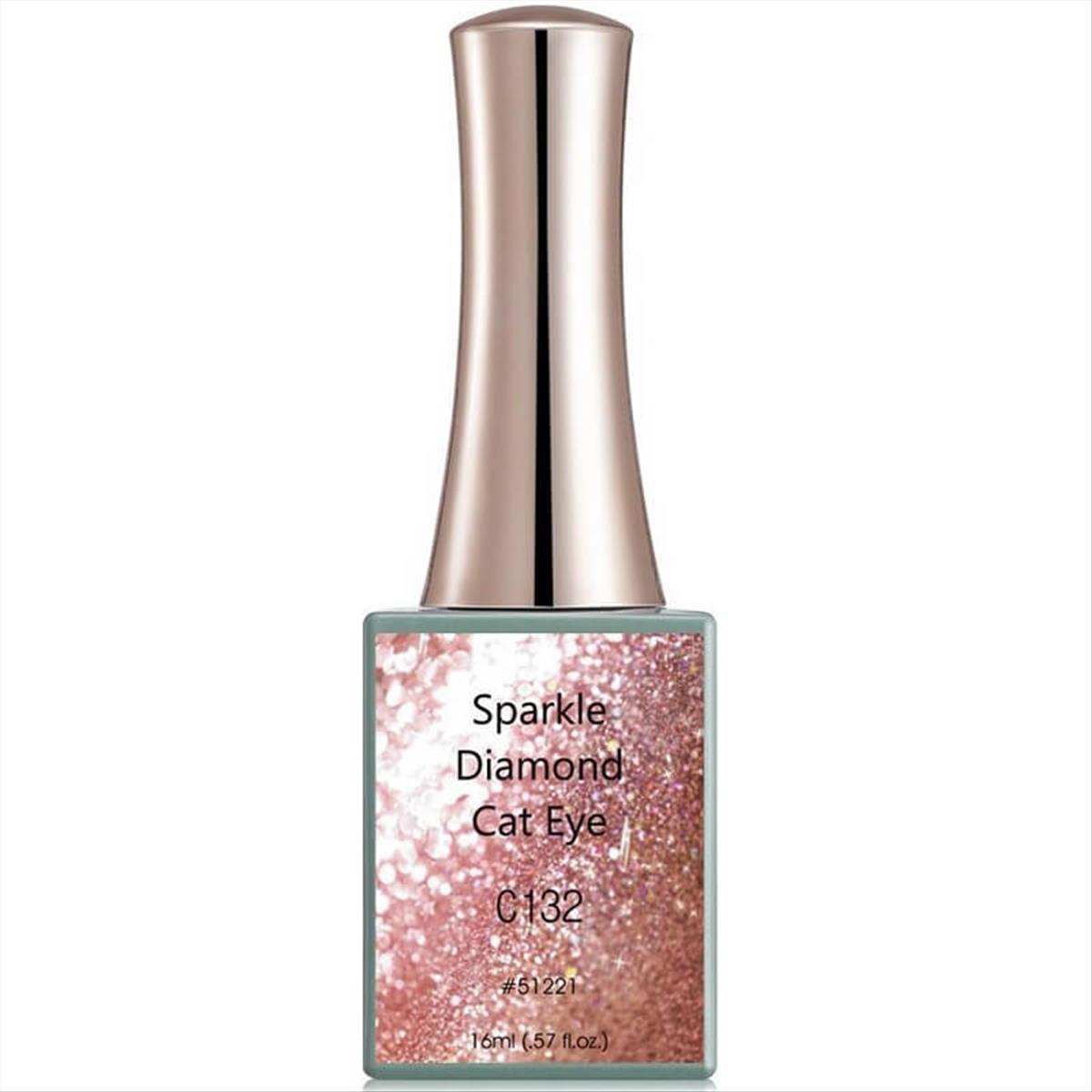 Canni Sparkle Diamond Cat Eye Gel Polish C132 - 16ml