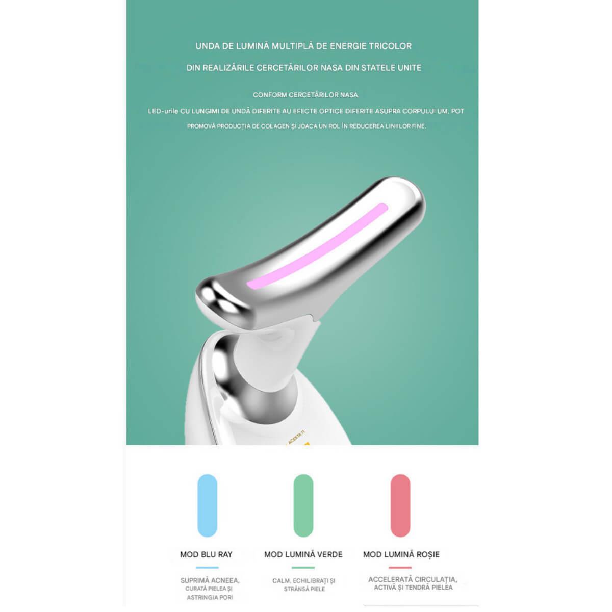 Facial phototherapy device for anti-aging ES-1081