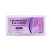 Sandwich nail dual forms almond 240pcs