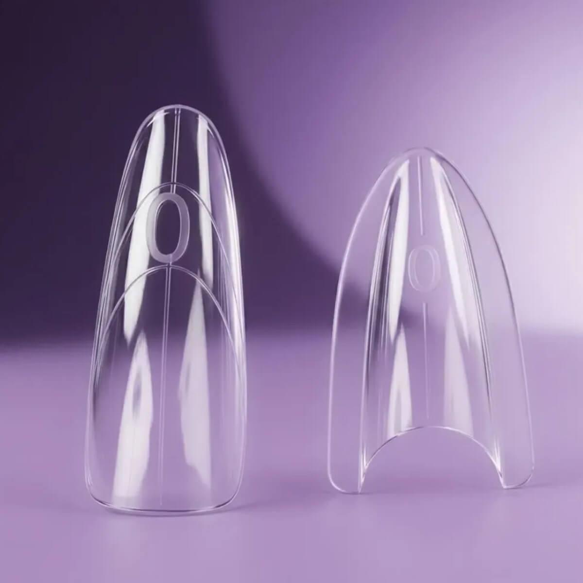 Sandwich nail dual forms almond 240pcs