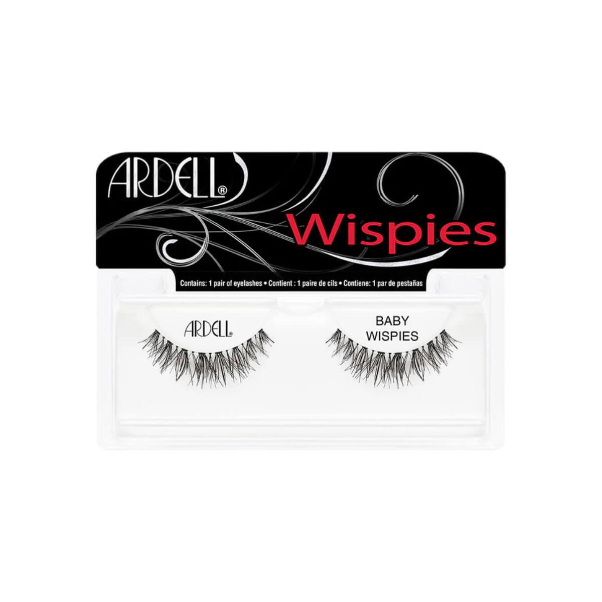 Βλεφαρίδες ολόκληρες baby wispies black Ardell