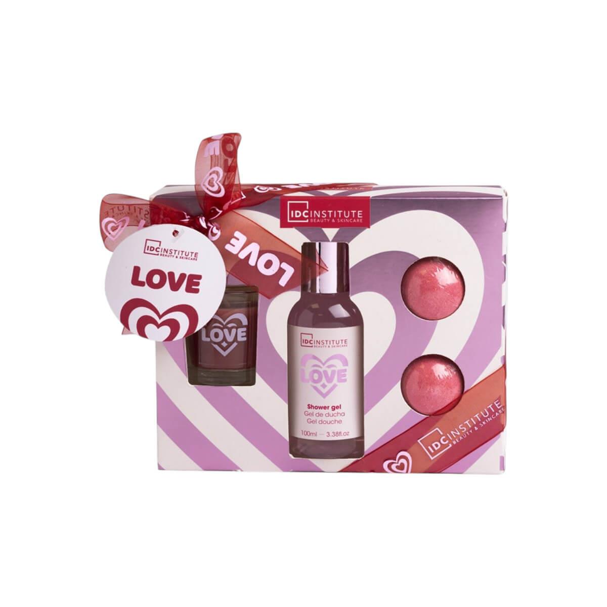 Bath gift set in love 4pcs IDC Institute
