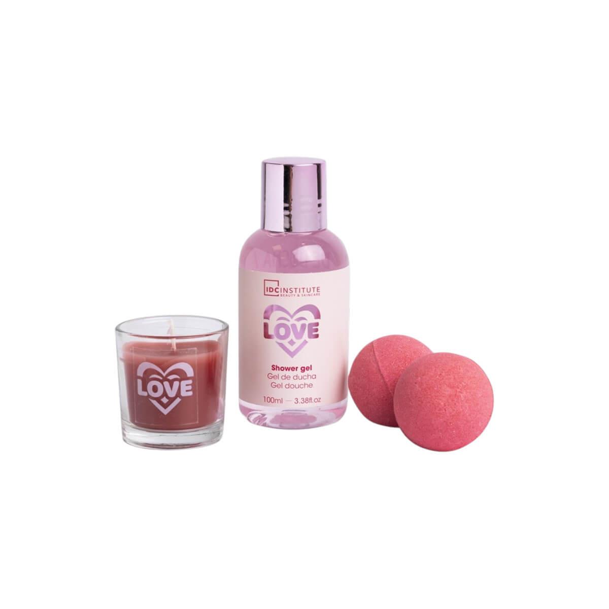 Bath gift set in love 4pcs IDC Institute