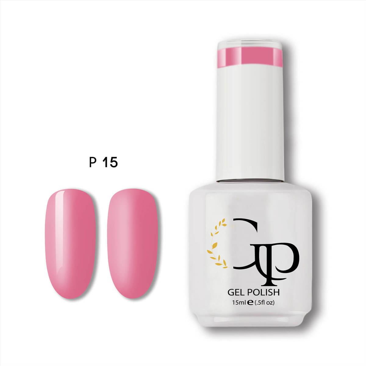 Semi-permanent gel polish P015 bubble gum 15ml Gel Passion