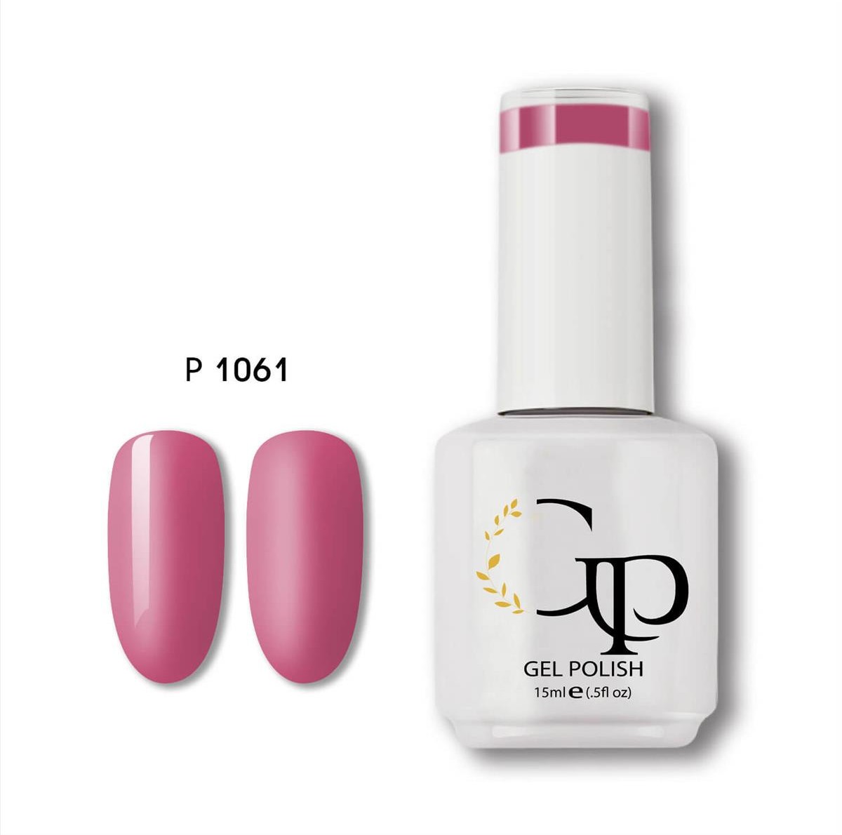 Semi-permanent gel polish P1061 stone rose 15ml Gel Passion