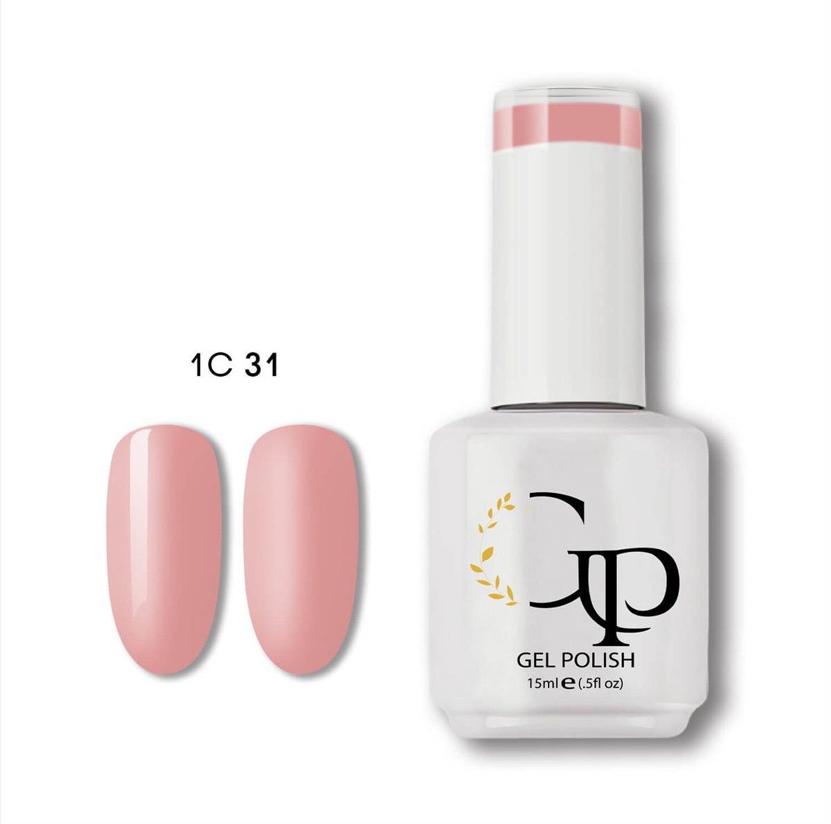 Ημιμόνιμο βερνίκι 1C-031 afrodite 15ml Gel Passion