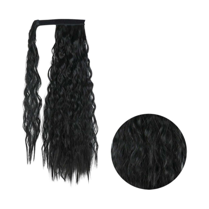 Ποστίς Αλογοουρά Συνθετικό Αυτοκόλλητο Ponytail Wave Color 02 - 65cm